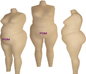 PGM Large Women Dress Form Custom Made