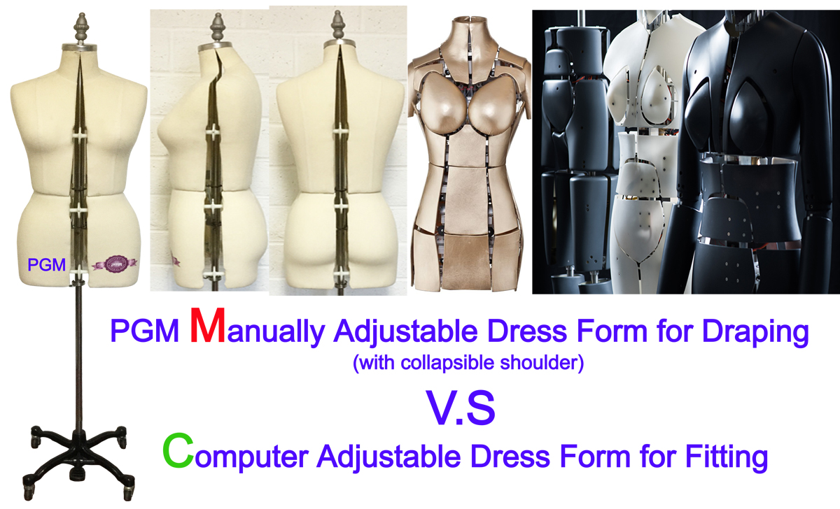 Buy PGM Industry Grade Female Full Body Dress Form w Collapsible Shoulder  and Realistic Hip Buttock, Professional Dressmaker Form for Fashion  Students, Fashion Designers Draping (Size 12) Online at desertcartAntigua  and Barbuda