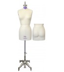 dress form Professional Female Dress Form with Hip and Collapsible Shoulders (601)