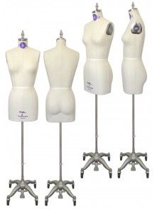 Professional Female Dress Form with Hip and Collapsible Shoulders (601)