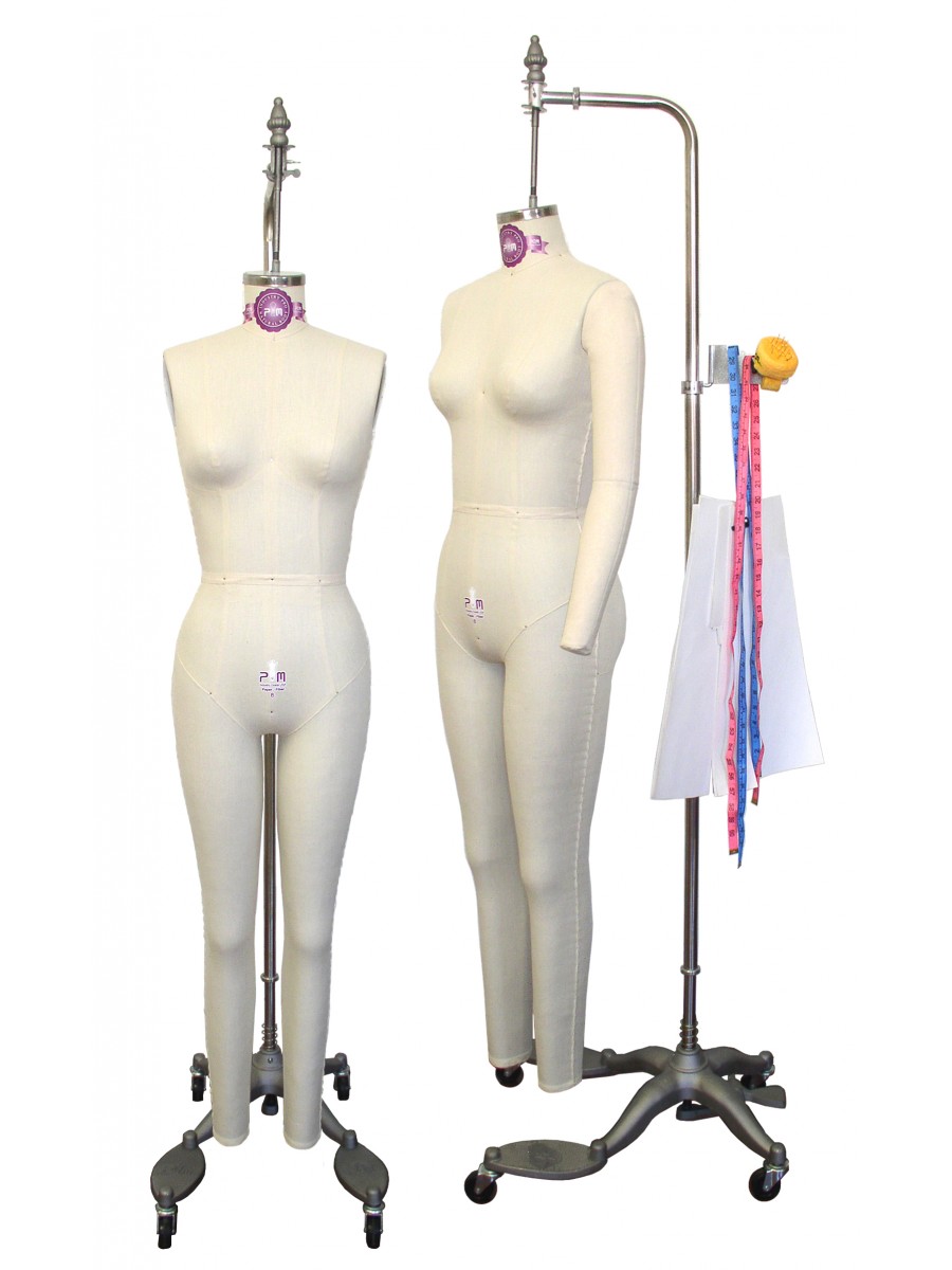 Female Professional Dress Form with Collapsible Shoulders MM-PFDCS