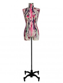 Dress Form Mannequin - size 6 (Crazy Color Design,701A-CC )