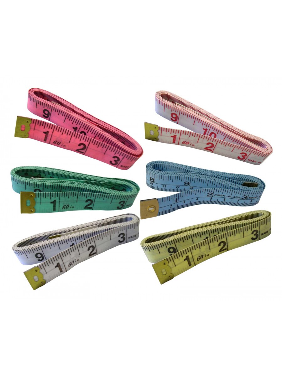 Tailor Measuring Tape with both inch and metric 6 pieces