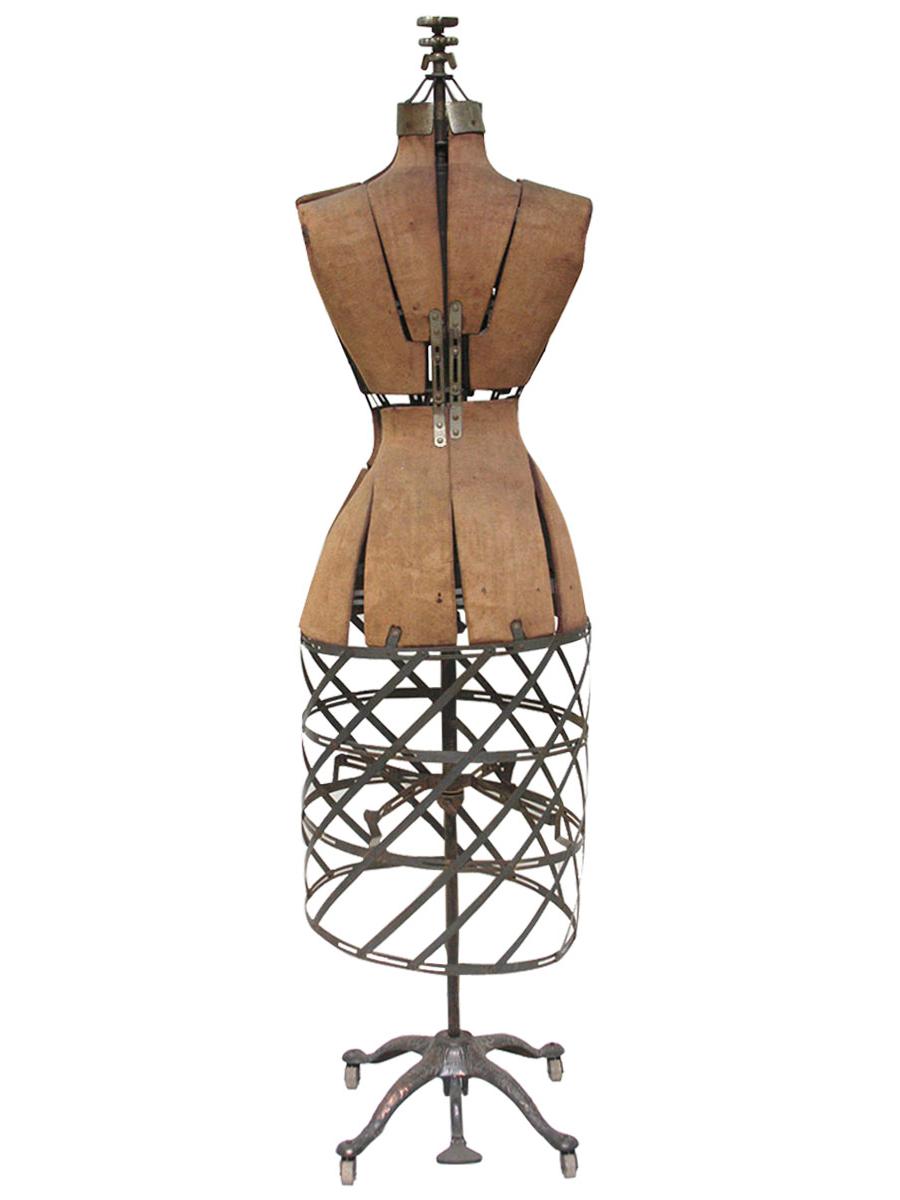 Vintage Adjustable Dress Form (Light Brown) | pgmdressform.com