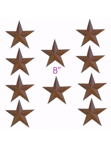 dress form Rustic Barn Star (8", 101-F) x 10 pcs