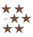 dress form Rustic Barn Star (12", 101-G) x 6 pcs