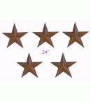 dress form Rustic Barn Star (24", 101-H) x 5 pcs