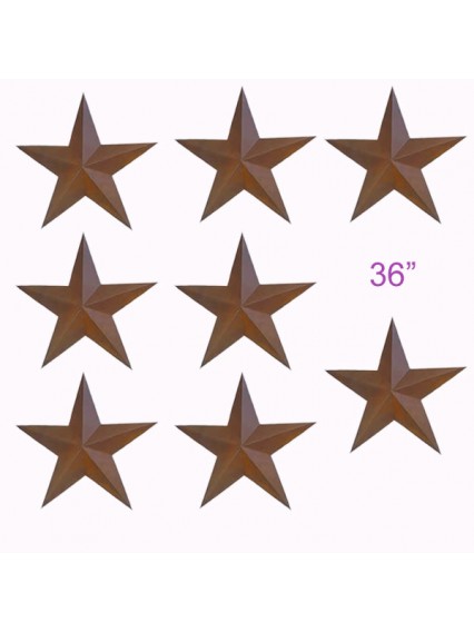 dress form Rustic Barn Star (36", 101-J) x 8 pcs