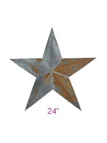 Irregular Rustic Barn Star (24", 102-24)