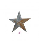 dress form Irregular Rustic Barn Star (8", 102-8)